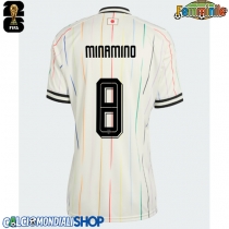 Maglie da calcio Giappone Takumi Minamino #8 Seconda Maglia Femminile Mondiali 2026  Manica Corta